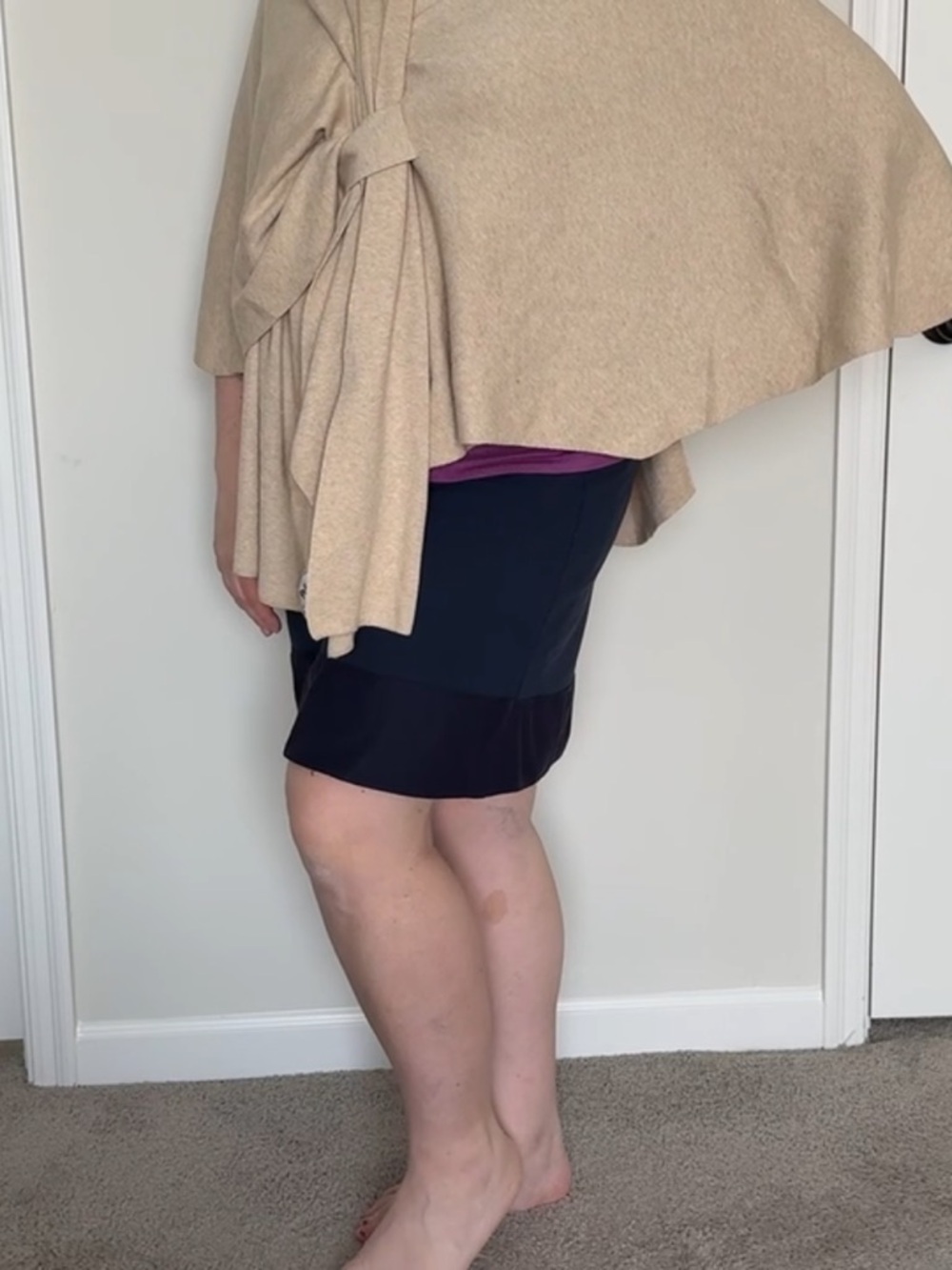 Puli tan elegant shawl wrap